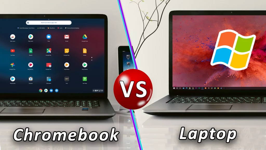 Chromebooks are similar to laptops, but they run a different OS. Let's take a look at Chromebook vs Laptop to see what's different.