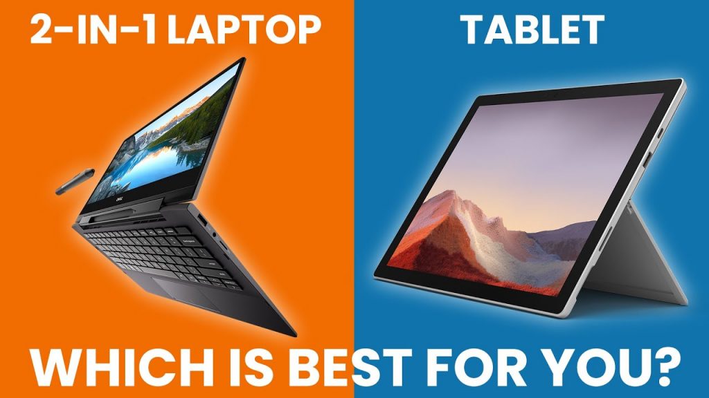 Should you get a 2-in-1 laptop or a tablet? Here is the ultimate guide about 2-in-1 Laptop vs Tablet to help you pick.